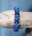 Bracelet en perles de noix de coco artisanat Indonésie