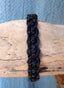 Bracelet amitié homme ou ado en 100 % coton noir N3
