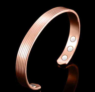 Bracelet magnétique cuivre avec aimants anti douleur Magnétothérapie