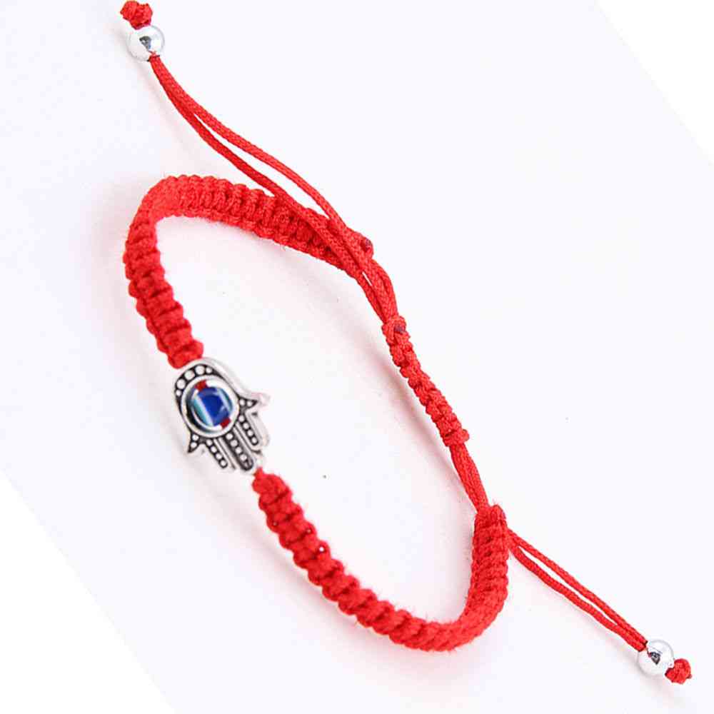 Bracelet Khamza Kabbale Porte Bonheur Chance Main Fatma Protection Mauvais Oeil