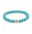 Bracelet Mala Tibétain en Turquoise et perle tête de Bouddha