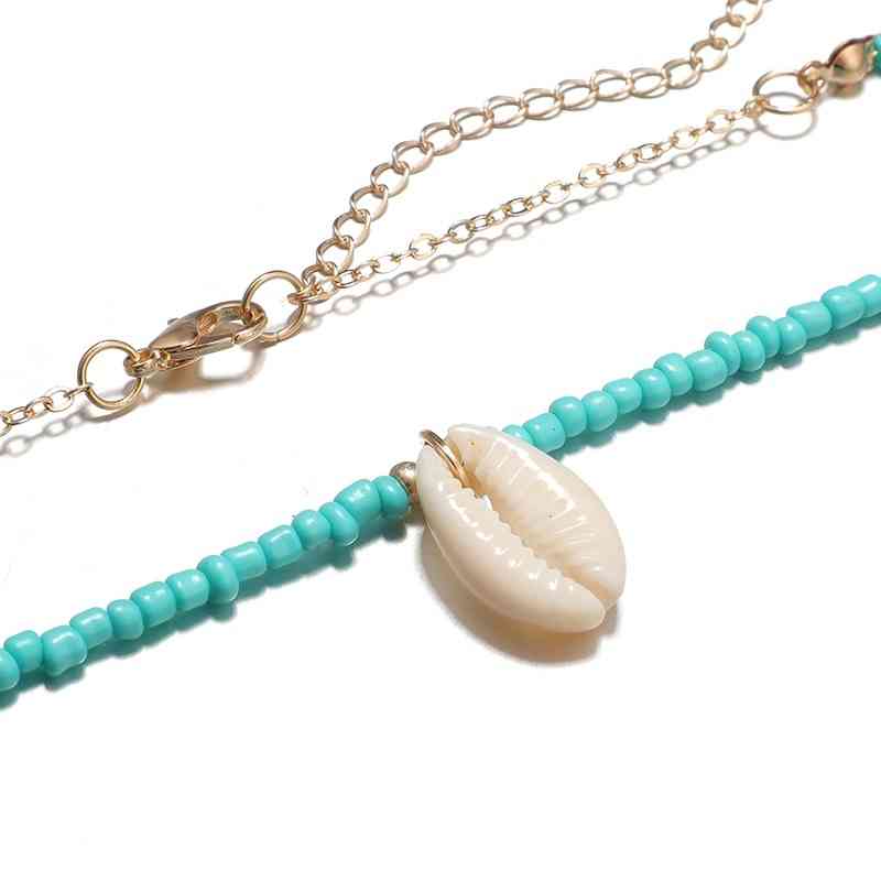 Collier coquillages cauris naturels - Tendance et élégant