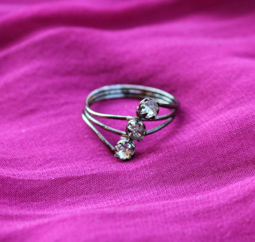  BAGUE DE PIED / ORTEIL DIAMANT ARTISANAT INDE