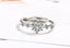 Bague flocon de neige "Inspiration de l'Hiver" en argent 925