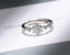 Bague flocon de neige "Inspiration de l'Hiver" en argent 925