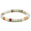 Bracelet en Amazonite naturelle 4 mm - Apaisement et anti-stress