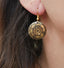 Boucles d'oreilles orientales Churu artisanat Inde