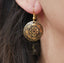 Boucles d'oreilles orientales Churu artisanat Inde