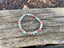 Bracelet élastique de Lithothérapie en Amazonite et Rhodochrosite