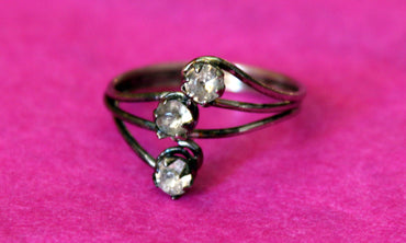 Bague de pied / orteil diamant artisanat Inde