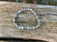 Bracelet en Jaspe Dalmatien 6 mm- Calme et paix intérieure