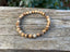 Bracelet en Jaspe Image ou Jaspe Paysage - Boules 6 mm