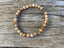 Bracelet en Jaspe Image ou Jaspe Paysage - Boules 6 mm