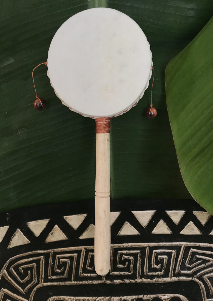 Percussion tambourin de mendiant Tap-Tap instrument de musique Bali