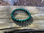 Bracelet en Malachite naturelle - Protection, guérison et clairvoyance - perles 8 mm