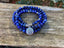 Bracelet Mala tibétain en Lapis Lazuli et breloque arbre de vie
