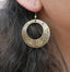 Boucles d'oreilles orientales Karnataka artisanat Inde