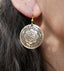 Boucles d'oreilles orientales Jammu artisanat Inde