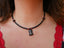 Collier ethnique Africain en bois d'ébène et bois de coco - Burkina Faso
