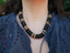 Collier ethnique Africain perles en bois - Burkina Faso