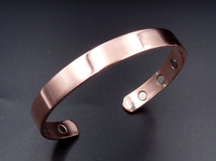 Bracelet Magnétique En Cuivre Réglable - Collection H&Co - Bien-être Et Style