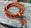 Bracelet Collier Tibétain Mala en perles de bois de santal 6 mm - Relaxation