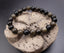 Bracelet en Obsidienne Dorée AAA - boules 8 mm