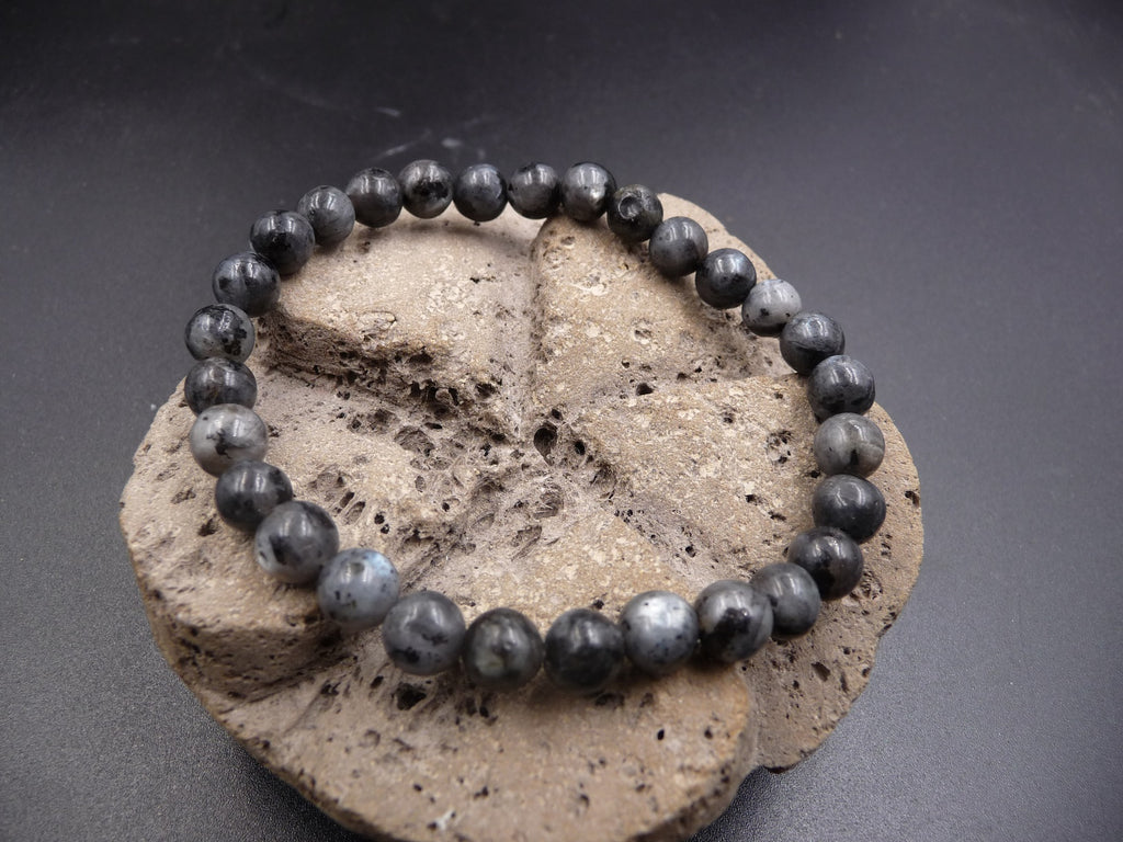 Bracelet en Labradorite du Canada 6 mm Protection m ditation et