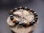 Bracelet "Triple Protection" Oeil de Tigre, Hématite et Onyx 8mm