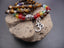 Bracelet multirang 7 chakras - Mala tibétain en oeil de tigre et pierres fines