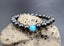 Bracelet Lithothérapie en Hématite + oeil de chat : fortifier et purifier
