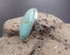 Bague réglable Pierre ovale en Turquoise de Russie - Lithothérapie