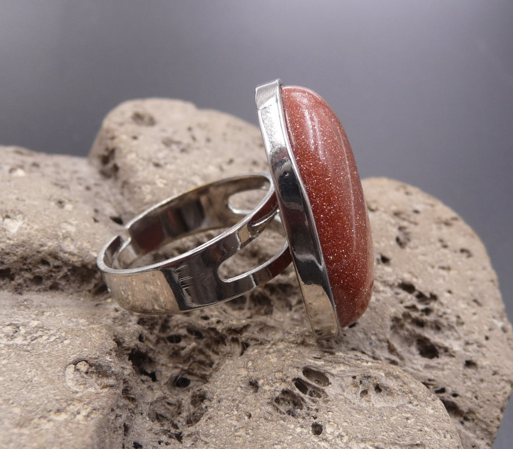 Bague pierre online de soleil