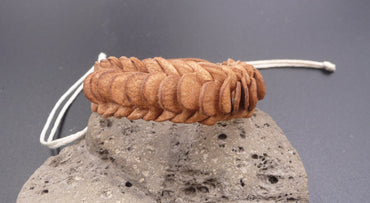 Bracelet pour ado ou homme en cuir naturel