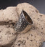 Bague ethnique en Argent Tibétain motif tribal - Taille 53