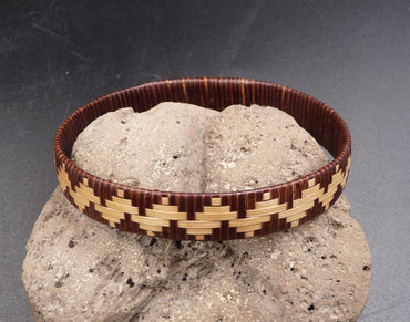 Bracelet de temple bouddhiste en rotin Jonc - Artisanat du Laos