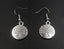 Boucles d'oreilles Arbre de Vie crochets en argent 925