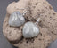 Boucles d'oreilles coeur en Labradorite du Canada - Crochets en argent 925