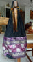 Sac ethnique brodé motif éléphants artisanat de Thaïlande