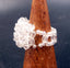 Bague Albane en perles de rocaille cristal