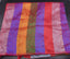 Echarpe multicolore en 100 % soie artisanat du Rajasthan