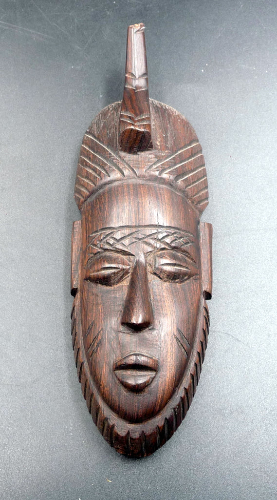 Masque semainier africain en bois d'ébène - Art Africain