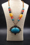 Collier berbère ethnique - artisanat du Maroc