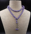 Chapelet musulman (Sabha) en perles violettes