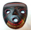 Masque Africain polychrome en céramique