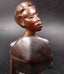 Ancienne statuette chasseur guerrier en bois sculpté Art Africain