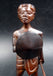 Ancienne statuette chasseur guerrier en bois sculpté Art Africain