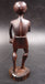 Ancienne statuette chasseur guerrier en bois sculpté Art Africain