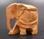 Eléphant en bois sculpté artisanat Inde Rajasthan
