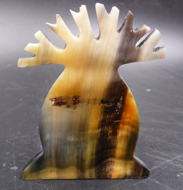 Crèche de Noël forme baobab en corne de zébu Madagascar Anjozorobe